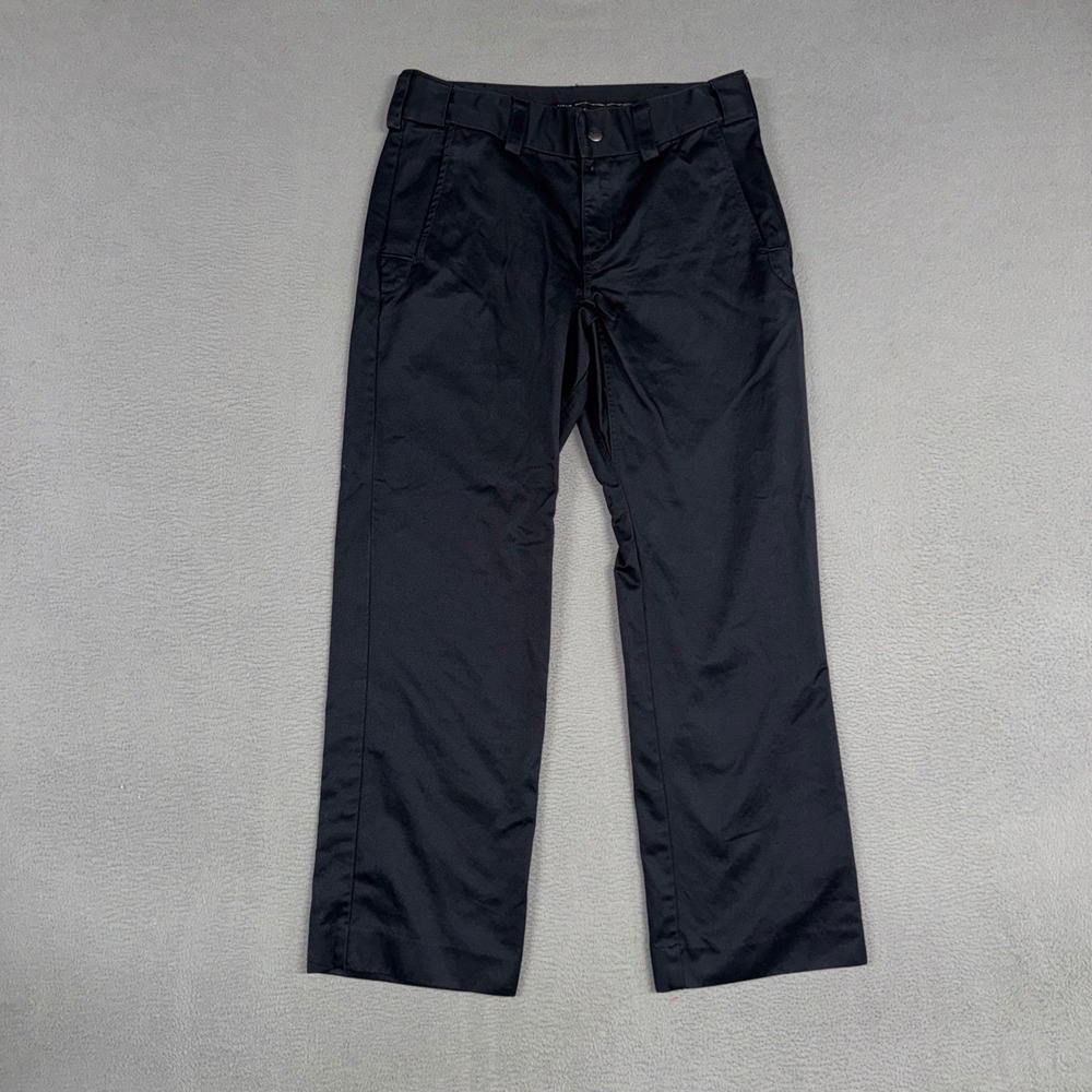 5.11 Tactical Station Pants Womens 4 Navy Blue Straight Leg Cotton Uniform